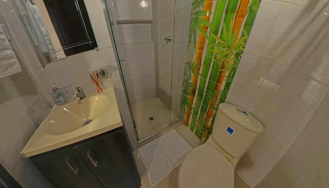 habitación con paño privado rodadero santa marta