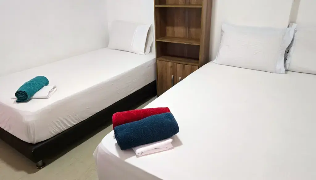 habitacion doble en el rodadero por dias