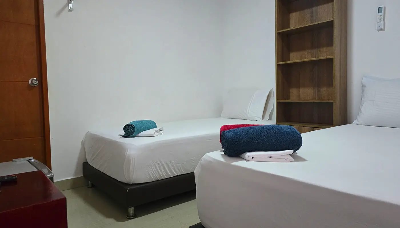 habitacion doble por dias rodadero santa marta