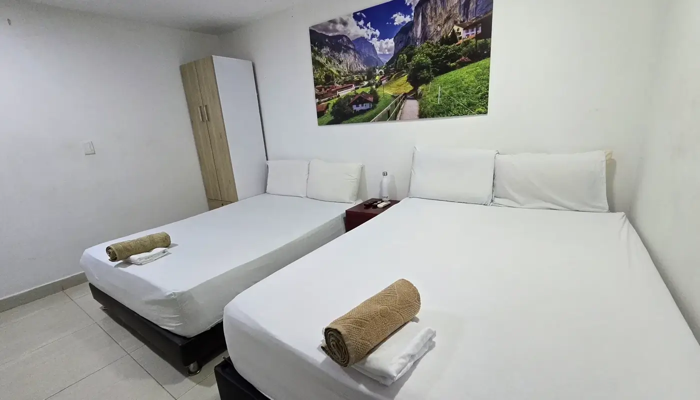 habitación doble rodadero