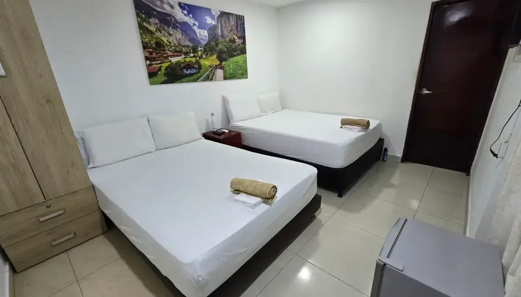 habitación doble santa marta rodadero