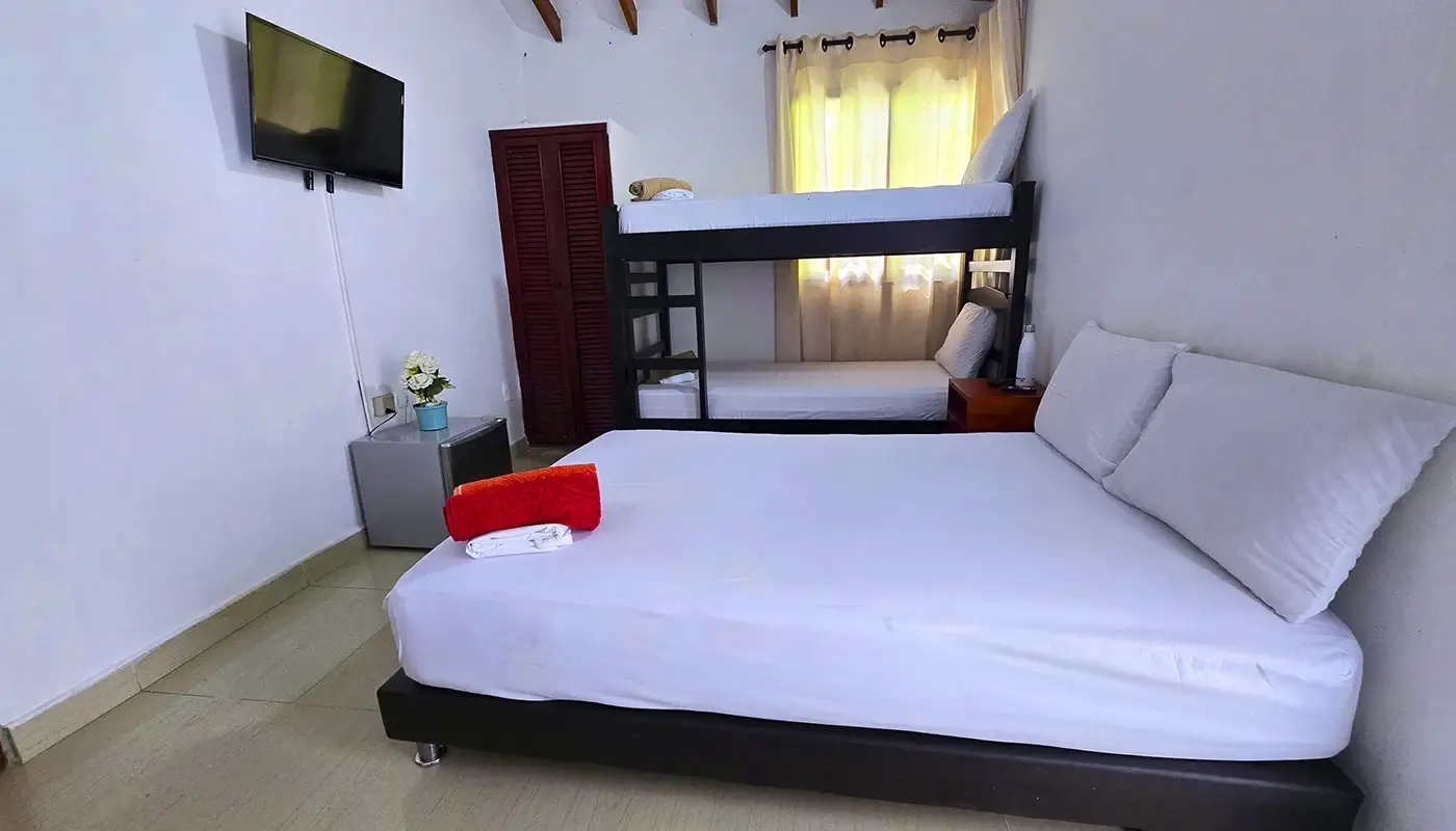 habitación familiar rodadero santa marta